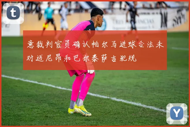 意裁判官员确认帕尔马进球合法未对迈尼昂和巴尔泰萨吉犯规